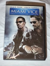 Miami Vice Unrated Director's Edition DVD Jamie Foxx Colin Farrell Unrated