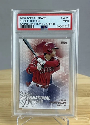 2018 Topps #IA-23 Shohei Ohtani PSA 9 An International Affair RC Update