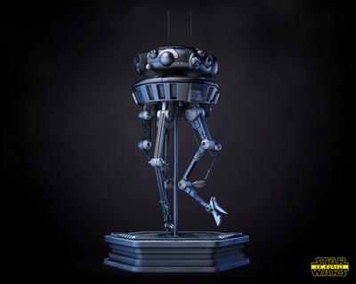 Imperial Probe Droid Star Wars Motto 3D Figur / Skulptur / Diorama SW3D