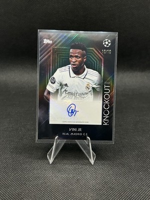 2022 Topps Vini Jr. Vinicius Auto /10 Knockout  Real Madrid Brazil Brasilien
