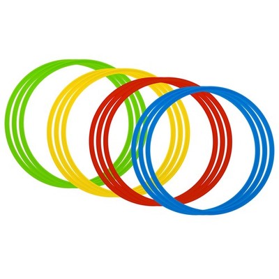 Koordinationsringe 45cm 12er Set Agility Trainingsringe Geschicklichkeitsringe 