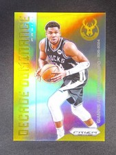 10/10≈1/1 2023-24 Panini Prizm Deca Giannis Antetokounmpo Decade Dominance Gold