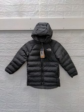 New The North Face Girls Reversible Perrito Parka Black Sz XS 6