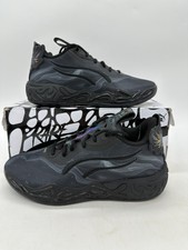 Puma MB.04 X LaMelo Ball Youth's Size 5 Women's size 6.5 Black Shoes 312177 01