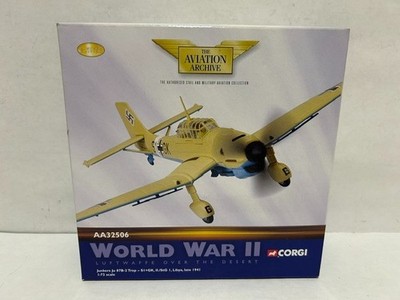 Corgi Aviation Archive 1/72 Die-Cast  Junkers Ju87B-2Trop Libya 1941