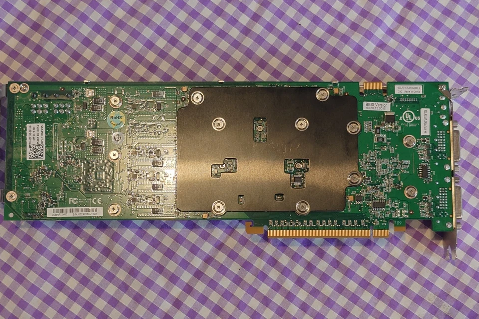 NVIDIA Quadro Fx 5600 1.5GB 384-Bit GDDR3 Graphics Card, Dual DVI-I, PCI-E, X16 - Image 2 of 4