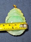 Vintage Large Genuine Carved Jade Lion Pendant (for necklace) — photo 6