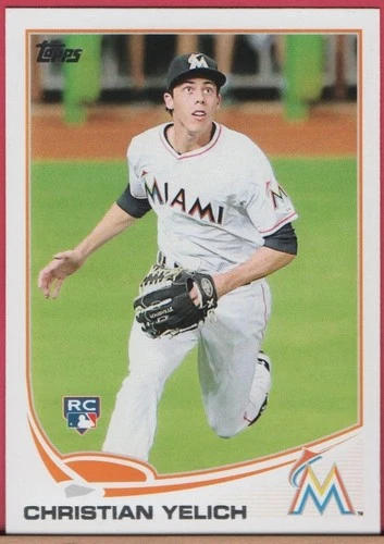 2013 Topps Update - CHRISTIAN YELICH - Rookie Card #US290 - RC