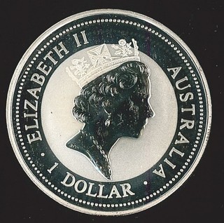 Australien Kookaburra 1 Dollar 1996 1 Unze Feinsilber Stempelglanz