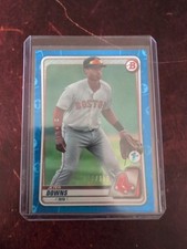 2020 Bowman Draft 1st Edition Jeter Downs #BD-5 Blue Foil /150 (RC)