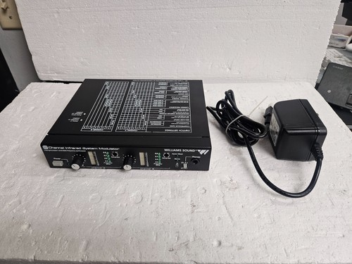 Williams Sound MOD 232 Two Channel Infrared System Modulator w/ power supply