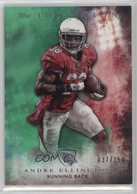 2015 Topps Inception Green /150 Andre Ellington #54 3hd
