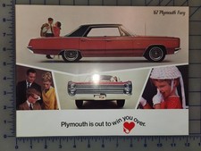 1967 Plymouth Fury Brochure Original