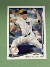 Boone Logan 2014 Topps New York Yankees #137 Y182