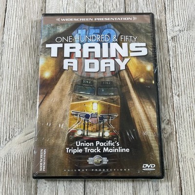 150 Trains a Day DVD Union Pacific Triple Track Mainline Railway Prod
