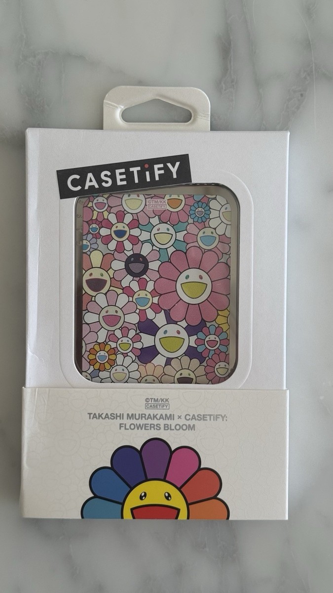 Casetify x Takashi Murakami Flowers Bloom (Pink) Snappy CardHolder