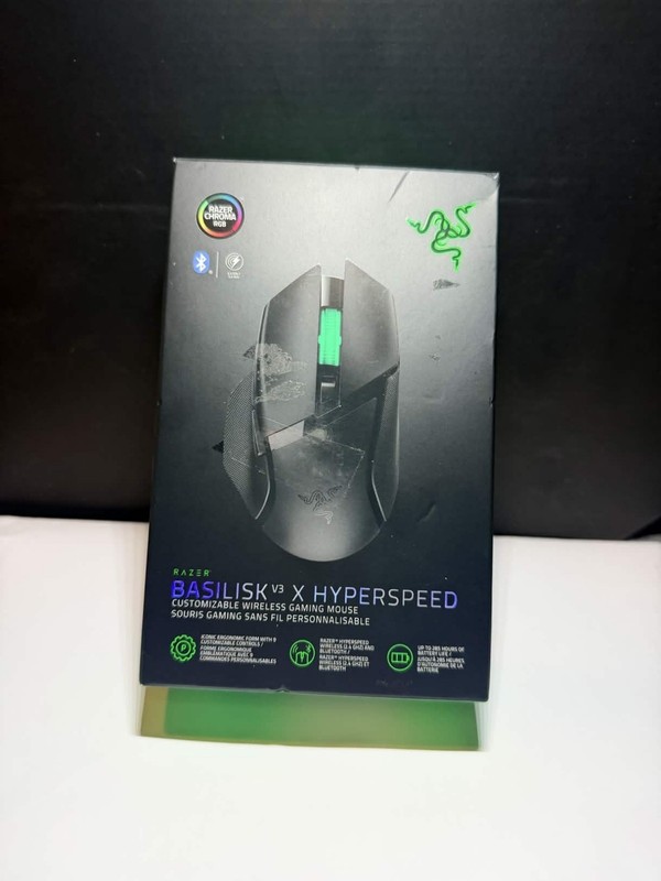 New Razer Basilisk V3 X HyperSpeed Customizable Wireless Gaming Mouse OPEN-BOX