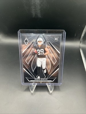 2024 Panini Phoenix - Rookies Brock Bowers #165 Silver (RC) Las Vegas Raiders