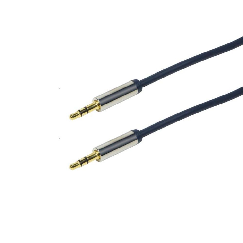 LogiLink CA10500 Audio Anschlusskabel 35mm Stereo 5 m dunkelblau 2290₽