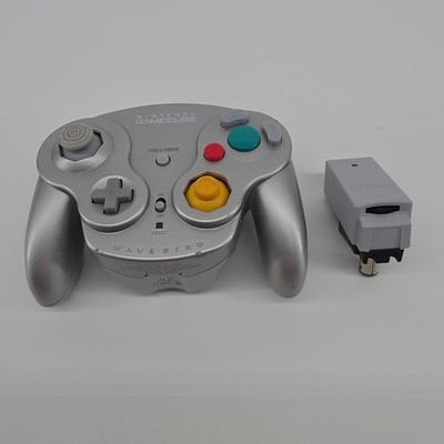 Nintendo Gamecube DOL-004 WaveBird Wireless Controller + Receiver DOL-005 TESTED