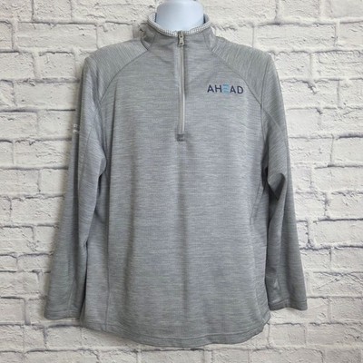 Vineyard Vines Performance Qtr Zip Size Large AHEAD PureStorage Champion logos