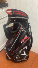 CALLAWAY RAZR GOLF TOUR BAG-CART 14 WAY WITH FULL RAIN COVERS,10 ZIP POCKETS VGC