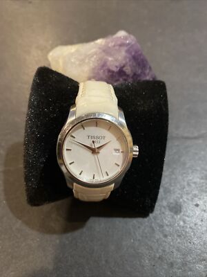 TISSOT T035210A Watch Quartz White Ladies mm WHITE
