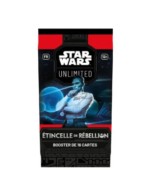 FANTASY FLIGHT GAMES Star Wars Unlimited Etincelle de Rebellion Booster FR FFGFFGSWH0101FR