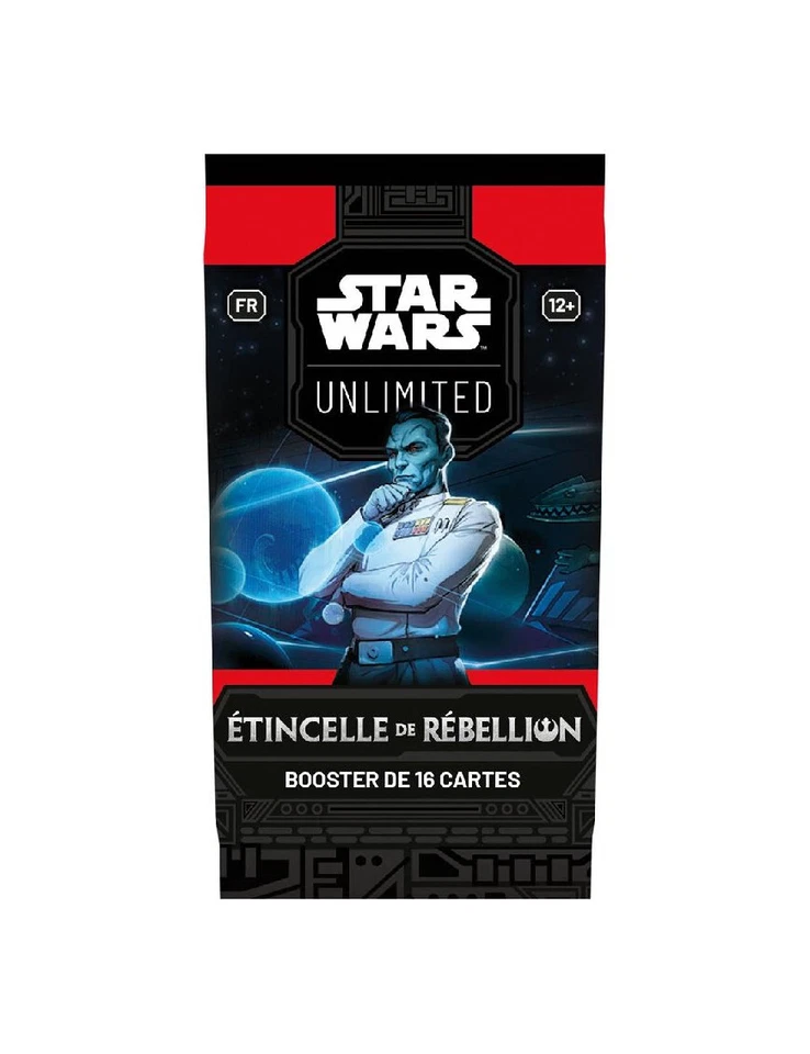 FANTASY FLIGHT GAMES Star Wars Unlimited Etincelle de Rebellion Booster FR FFGFFGSWH0101FR
