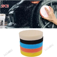 5pcs 6" Foam Drill Buffing Polishing Pads Kit Waxing Buffing Pad Kit for Car