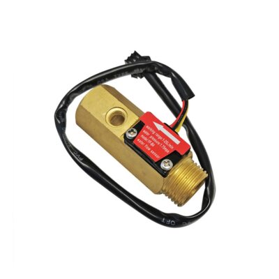 Hall sensor water flow sensor 4 points inner wire DN15 all copper shell water