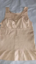 Camishaper WOMEN`S Size l BEIGE SHAPE WEAR TOP CAMISOLE Slenderizing Fitted