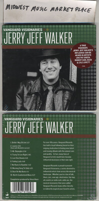 Jerry Jeff Walker - Vanguard Visionaries CD - Brand New MINT & Sealed with Hype!