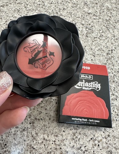 Kat Von D KVD Everlasting Blush POPPY .22oz/6.3g FULL SIZE; SEALED BOX $29.50 - Picture 16 of 17