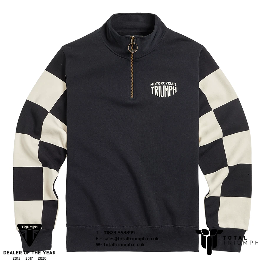 Triumph Crew Neck Sweatshirt - Bone