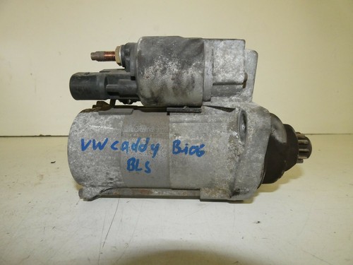 VW Caddy 3 Life BJ 2006 Anlasser BLS 02Z911023H
