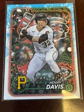 2024 Topps Holiday Henry Davis #H187 Base