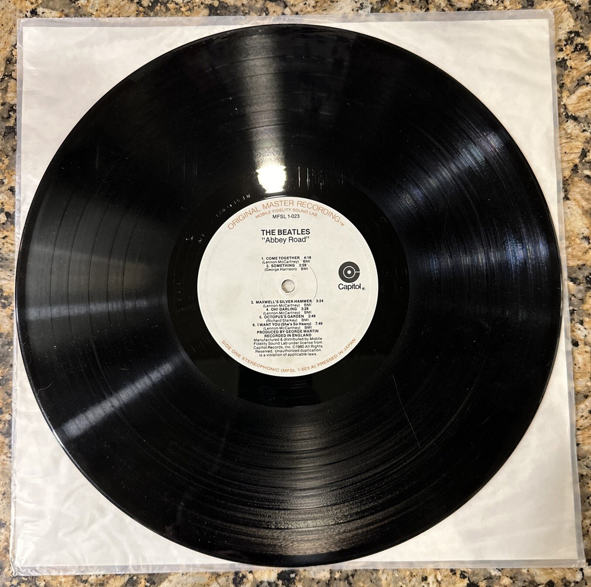 MFSL THE BEATLES Mobile Fidelity ABBEY ROAD Original Master