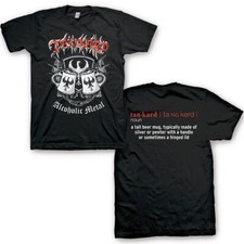 Tankard "Alcoholic Metal" Double Sided T-Shirt - S - 3X