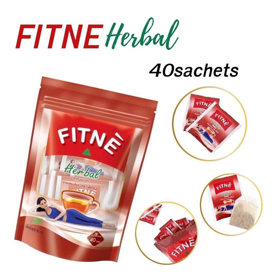 3x 40 TB FITNE Original Té de Hierbas Senna Infusión Control de Peso Dieta Desintoxicación S Foto 3 de 4