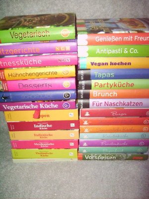 27 x  Indische / Chinesische Küche / Desserts / Vorspeisen / Brunch / Superfood