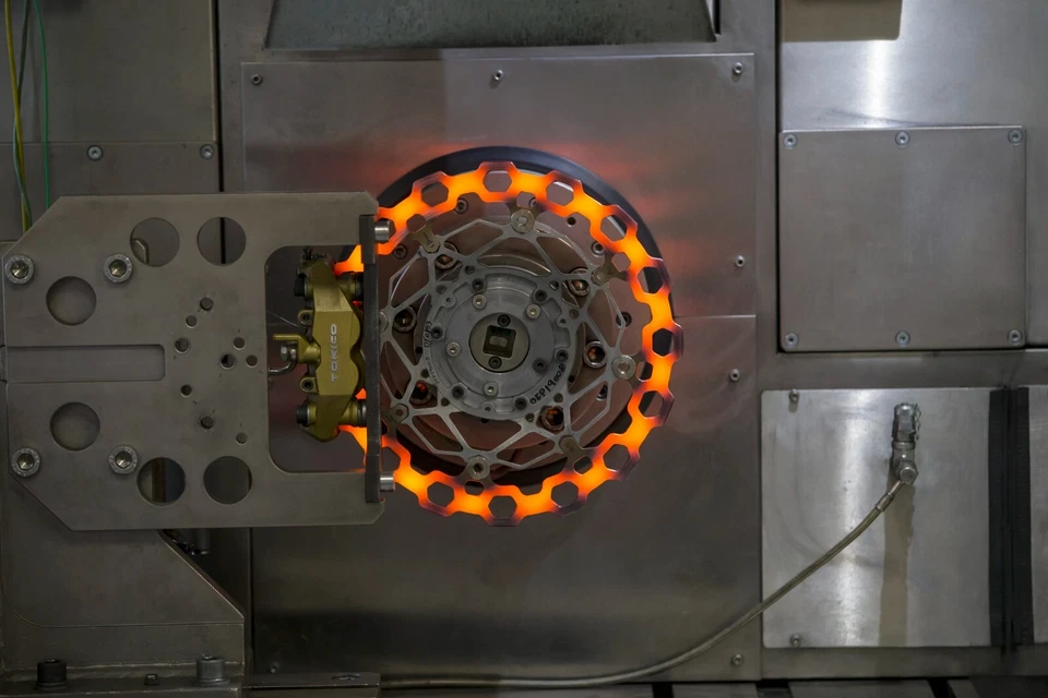 Harley Davidson 2010-2017 DYNA WIDE GLIDE FXDWG Galfer delantero Cubiq rotor de freno Foto 4 de 4