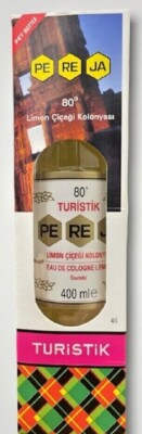 Pereja Lemon Flower Cologne – Türkisches Duftwasser, 450 Ml, Mit Frischem Zitronenblütenduft