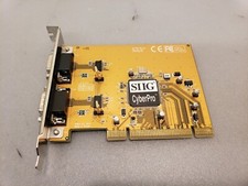 SIIG CyberPro PCI 2S Serial I/O V5.0 Card JJ-P02012-B P054-Y2 RS-232 2 Port