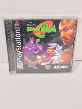 ORIGINAL AUTHENTIC PS1 PLAYSTATION AKKLAIM GAME SPACE JAM Tested Complete