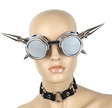 Jumbo Spike Steampunk Sick Goggles Horror Punk Goth Rave Metal Cosplay 3" Spike