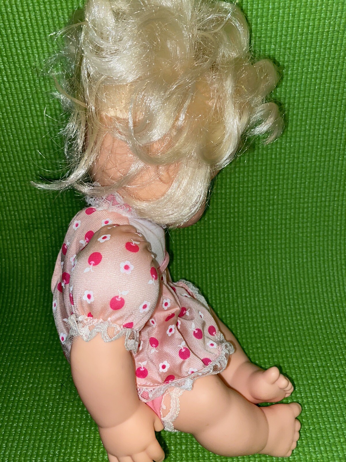 VTG 90s Toys Baby All Gone Doll 13" Kenner Cherries Pink Dress 1991 eBay