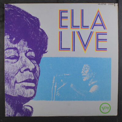 ELLA FITZGERALD: ella live VERVE 12" LP 33 RPM | eBay