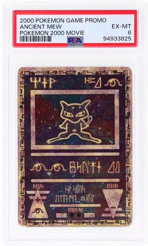 2000 Pokemon Promo Ancient Mew Pokemon Movie 2000 # PSA 6