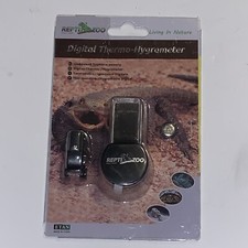 REPTI ZOO Reptile Terrarium Thermometer Hygrometer Digital Display Pet Brand New